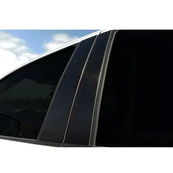 8шт Матовый Черный Оконный Столб Стойки Накладка Дверные Наклейки Наклейка для MG ZS ZX ZST Astor 2018 2019 2020-2023 Автоаксессуары