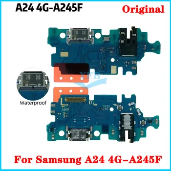 Оригинальный для Samsung Galaxy A24 4G A34 A54 5G A245F A346 A546 USB Зарядное Устройство Док-станция для зарядки Порты и Разъемы Разъем Гибкий Кабель