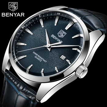 2021 Новые мужские кварцевые часы BENYAR Design от ведущего бренда класса люкс, мужские спортивные водонепроницаемые часы, Японские люминесцентные часы Miyata Reloj Hombre