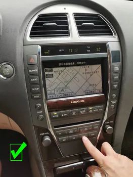 Android 13 Для Lexus ES ES240 ES300 ES330 ES350 2006-2012 Для автомобильного радиоприемника в стиле Tesla Мультимедийный плеер с экраном Авто GPS стерео