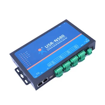 USR-N580 8-канальный последовательный Ethernet-преобразователь портов RS485 с поддержкой ModBus RTU в TCP
