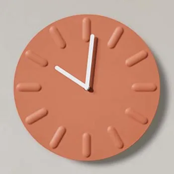 Часы в скандинавском дизайне, настенные часы для гостиной, круглые, бесшумные, Уникальная минималистичная мода, Orologio Da Parete, домашний декор