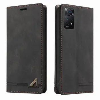 Чехол-бумажник Для Xiaomi Redmi Note 11 Pro Cover Case Redmi Note 11 11S Кожаный Откидной Чехол Для Redmi Note 11 Pro Plus Чехлы Для телефонов