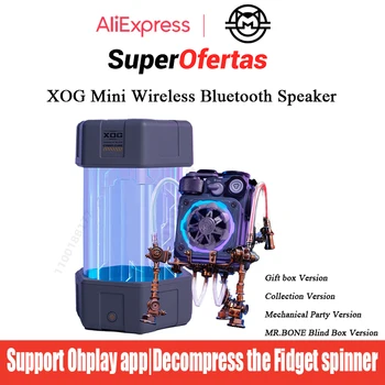 Mao Wang XOG Mechanical MUZEN Mini Wireless Bluetooth Speaker Cube Портативный пальчиковый гироскопический фонарик Cyberwind Коробка для хранения
