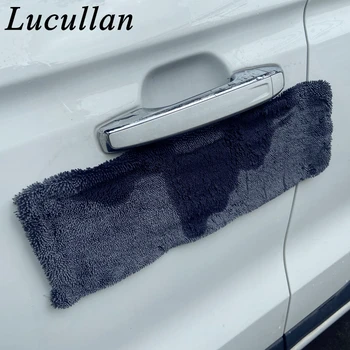 Lucullan Magnet Premium Twist Loop Полотенца из микрофибры для сушки стекающей воды С дверной ручки и зеркала