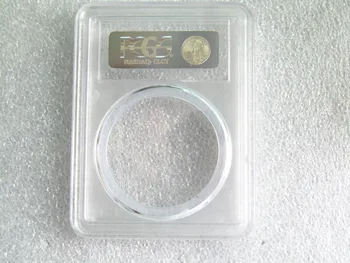 Коробка-капсула для монет PCGS с сортировкой + держатель для голограммы PCGS для хранения пустых матовых плит (индивидуальная этикетка разных размеров на выбор)