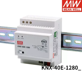 MEAN WELL KNX-40E-1280 Источник питания MEANWELL 1280mA KNX EIB со Встроенным Дросселем KNX BUS Для Системы мониторинга безопасности