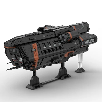 Космические Фильмы MOC Sc-fi The Expanseeds MCRN Scirocco Warship Building Block Set Игрушки для космических кораблей класса 