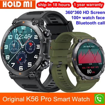 Новые Смарт-часы K56 Pro Для Мужчин Bluetooth Call Sport Tracker 400 мАч В режиме Длительного ожидания 1,39 Дюймов 360* 360 HD Экран На Открытом воздухе Smartwatch