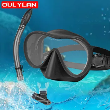 Универсальные очки Oulylan для дайвинга на открытом воздухе, Набор очков для подводного плавания, Маска для подводного плавания, Оборудование для плавания, Противотуманная трубка