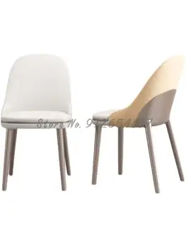 Современный минималистичный Легкий Роскошный обеденный стул для домашнего отдыха и уютной маленькой квартиры Ресторана Nordic из нержавеющей стали