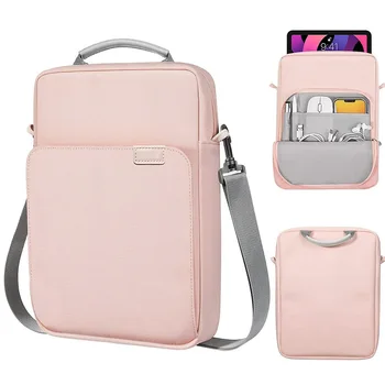 Розовые сумки для деловых женщин, сумки 9, 10, 11, 13, 13,3, защитные сумки для ноутбуков, чехлы для сумок Xiaomi Huawei iPad