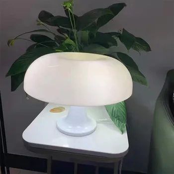 Грибовидный настольный светильник, современная настольная лампа, осветительный прибор для спальни в общежитии