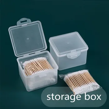 Прозрачный пластиковый органайзер для канцелярских принадлежностей, прозрачный ящик для хранения карточек, контейнер для ювелирных изделий, бусин, ящики для хранения художественных инструментов