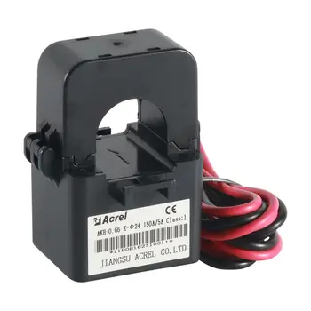 Трансформатор тока с разделенным сердечником серии Acrel K 800-900A / 5 (1) A 0,66 кВ черного цвета для электропитания