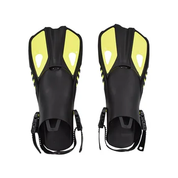 Профессиональный взрослый Гибкий комфортный TPR Нескользящие Плавательные ласты для дайвинга Резиновые Ласты для подводного плавания Водные виды спорта Пляжная обувь