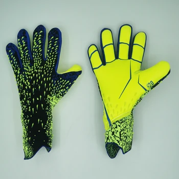 Латексные футбольные вратарские перчатки утолщенная футбольная профессиональная защита Взрослые подростковые футбольные вратарские перчатки