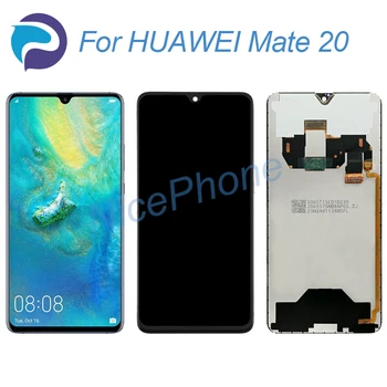 для HUAWEI Mate 20 ЖК-дисплей с сенсорным экраном Дигитайзер в сборе HMA-L09/29, HMA-LX9, HMA-AL00/TL00 Mate 20 Экранный дисплей LCD
