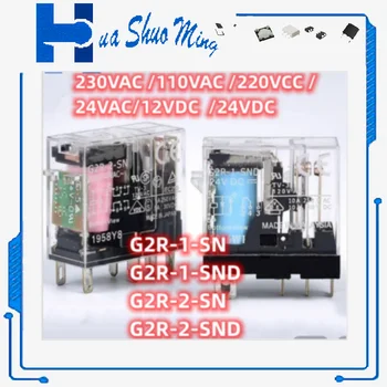 НОВЫЙ 5 шт./лот G2R-1-SN G2R-1-SND G2R-1-SND G2R-1 G2R-2-SN G2R-2-SND G2R-2 230VAC 110VAC 220VCC 24VAC12VDC 24VDC