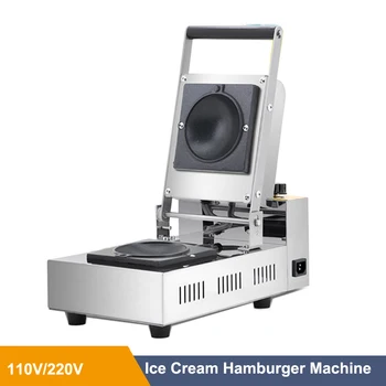 Теплее Электрический Пончик Мороженое Сэндвич Maker Машина Утюг Гамбургер Пресс Гамбургер Чайник Машина