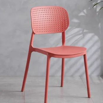 Мобильные Эргономичные обеденные стулья, Роскошный современный дизайн, Фанковый минималистичный пластиковый стул для отдыха, шезлонги для пола, мебель для дома