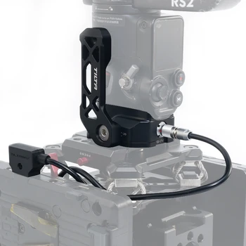 Базовая пластина блока питания TILTA TGA-PBP для DJI RS 2 RS3 Pro P-TAP к 2-контактному кабелю питания Lemo для системного монитора Hydra Alien Float