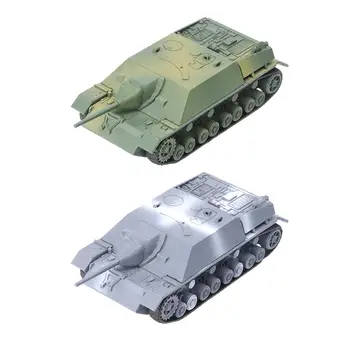 Модель бронированного танка в масштабе 1/72, Самосборная модель здания, бронированная машина для вечеринок, детский подарок, детские коллекционные предметы