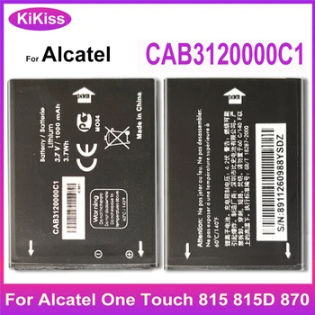 850 мАч Аккумулятор для телефона Alcatel One Touch 768 OT710 OT888A OT880A 385 510 602 710A 710D 806 807 810 CAB3120000C1 CAB23A0000C1