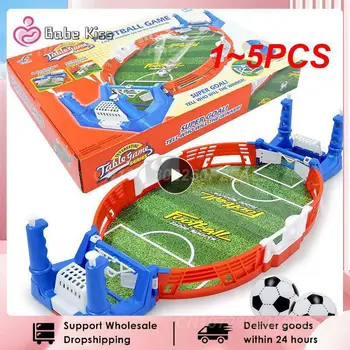 1 ~ 5ШТ Мини-настольный спорт Футбол Футбольные аркадные игры для вечеринок Double Battle Интерактивные игрушки для детей Настольная игра для детей и взрослых