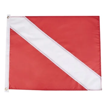 Флаг для подводного плавания, сигнальный флаг для лодки, флаг для подводного плавания, флаг для подводной охоты