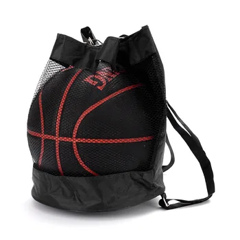Небольшая баскетбольная сумка, сетчатый складной мяч на шнурке, сумка для спортивного инвентаря, футбольная спортивная сумка для волейбола, бейсбола, плавания или пляжа