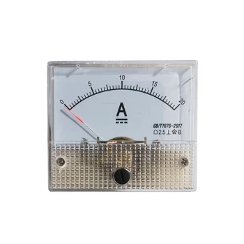 Прочный Высокоточный Амперметр-Аналоговый Панельный Амперметр-Измеритель Тока, Измеряющий 1A-500A Амперметр Инструментальный Инструмент