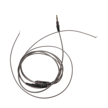 G5AA 1,2 м с микрофоном Кабель для наушников своими руками Высококачественный сменный кабельный провод для ремонта