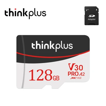 Lenovo Thinkplus 64GB Карта Памяти Высокоскоростная Мини-SD-Карта 16GB 32GB 128GB 256GB TF Флэш-Карта Для Смартфона /Камеры Наблюдения
