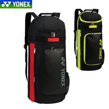 Подлинная сумка для бадминтона Yonex Bag8722 Yy Спортивный бренд Рюкзак для ракеток на 6 предметов Многофункциональные сумки для мужчин и женщин