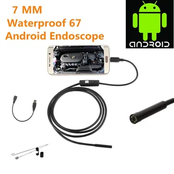 1 м для Android WIFI Эндоскоп Водонепроницаемая камера для осмотра бороскопом 8 светодиодов с большим эффективным фокусным расстоянием