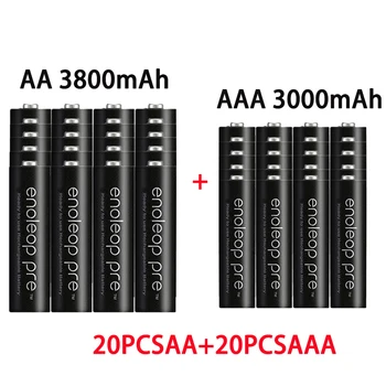 AA + AAA аккумуляторная батарея AA 1.2V 3800mah / 1.2V AAA 3000mAh Ni MH аккумулятор фонарик игрушечные часы MP3-плеер замена Ni MH аккумулятора