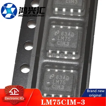 Новый/оригинальный микросхема датчика температуры LM75CIM-3 LM75CIM3 SOP8 SMT