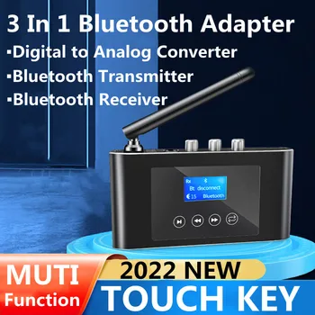 Bluetooth приемник передатчик ТВ ПК Динамик Беспроводной адаптер цифро-аналоговый аудиопреобразователь Оптический коаксиальный в 3,5 мм AUX RCA