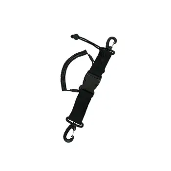 Шнур для подводного плавания с катушкой для шнура с быстроразъемными пряжками и зажимом для камеры