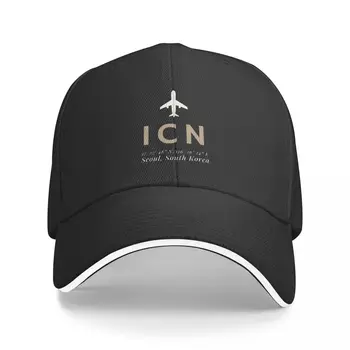 Новая бейсболка ICN Incheon Airport, Корея |-F-| Походная шляпа, военная кепка, мужская шляпа, женская Мужская кепка
