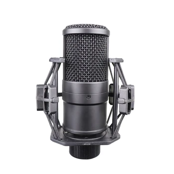 Портативный микрофон Для потокового воспроизведения в наушниках, реквизит для игры, запись вокала, проводной микрофон для потокового воспроизведения в наушниках