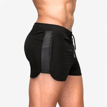 Шорты для бега Мужские Быстросохнущие Спортивные Тренировки Спортивная одежда для бега трусцой Шорты для фитнеса Мужские Дышащие Короткие штаны для бодибилдинга Мужские