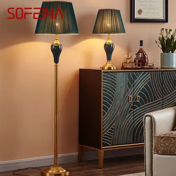 Современный керамический торшер SOFEINA LED Nordic Creative Fashion для домашнего декора гостиной спальни кабинета
